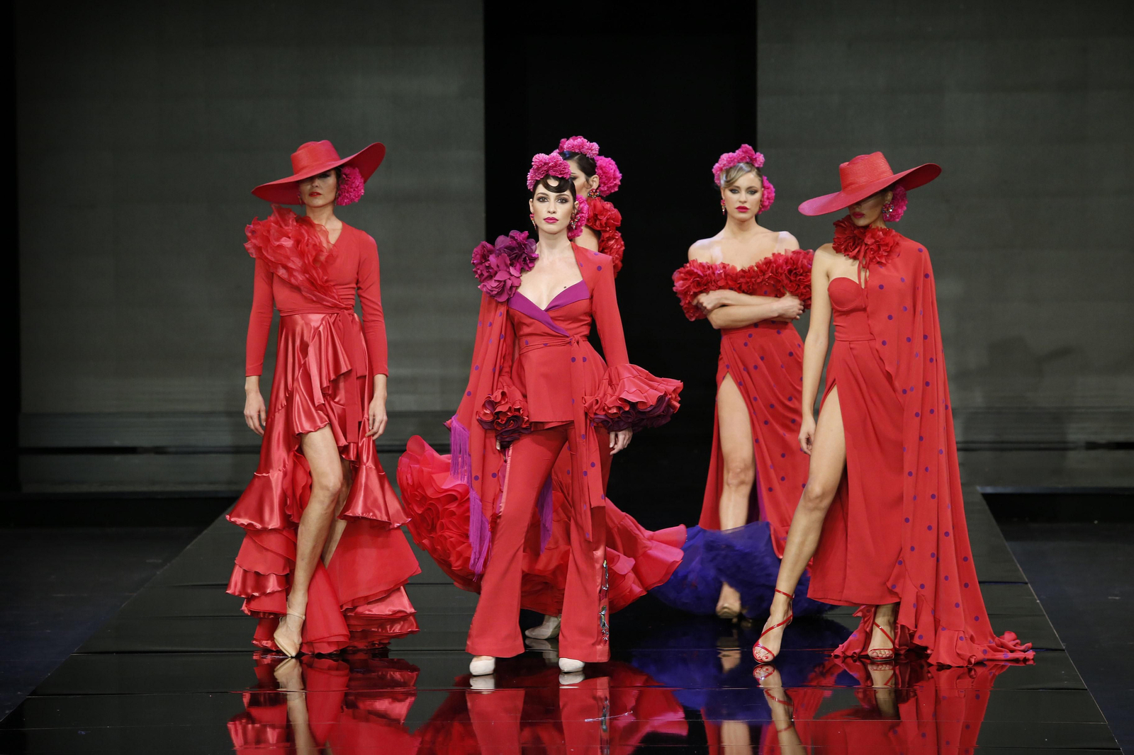 Verónica de la Vega presenta su colección de flamenca en SIMOF 2020, estas son las fotos