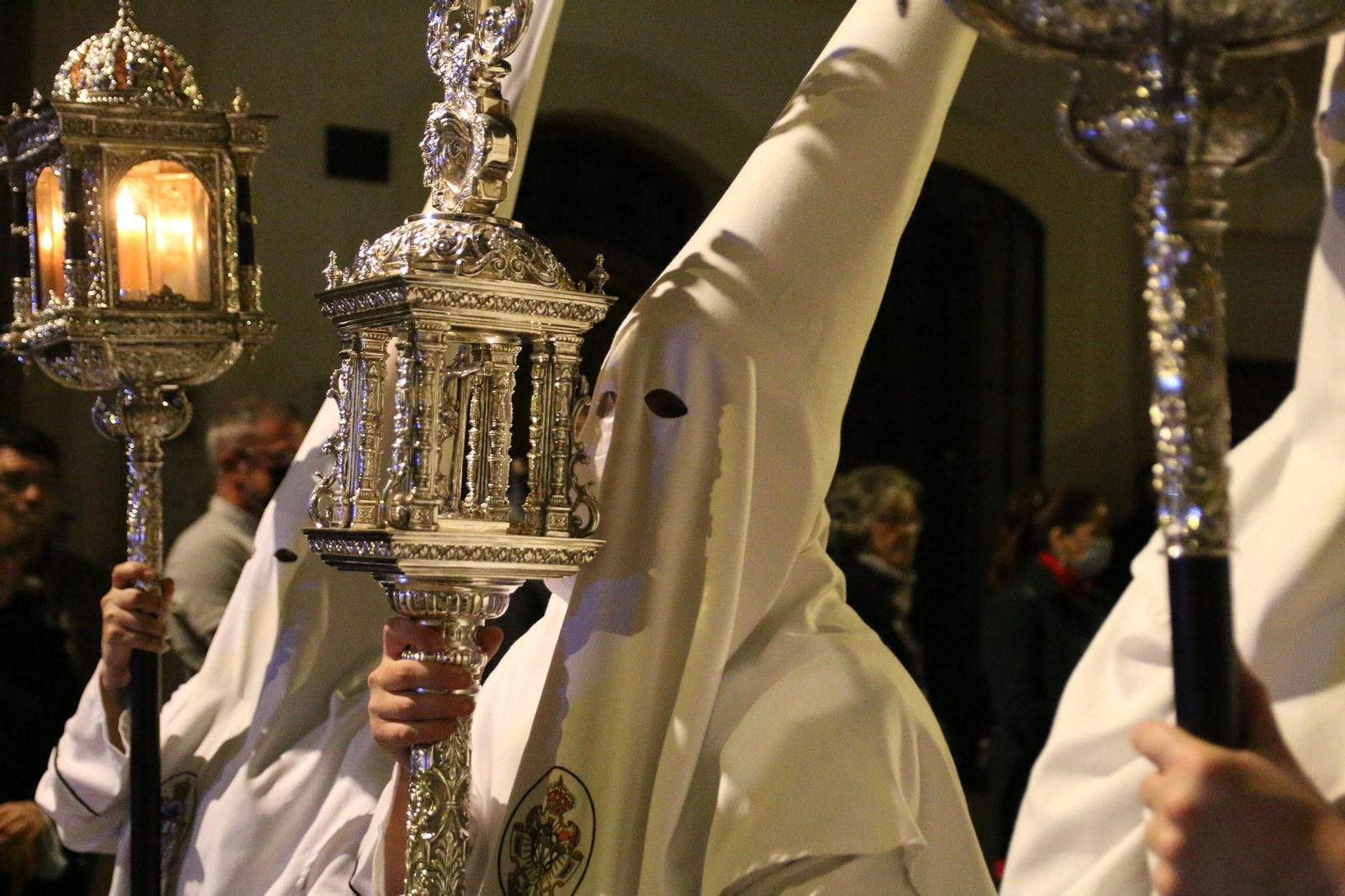 La procesión del Silencio de Almería, en imágenes