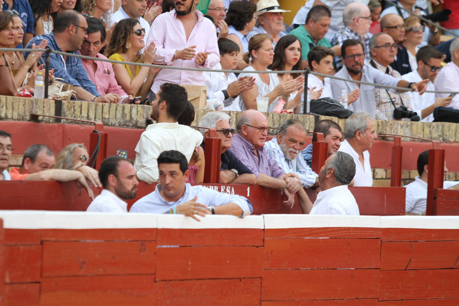 Festejo de Rejones en el coso de La Merced por Colombinas.