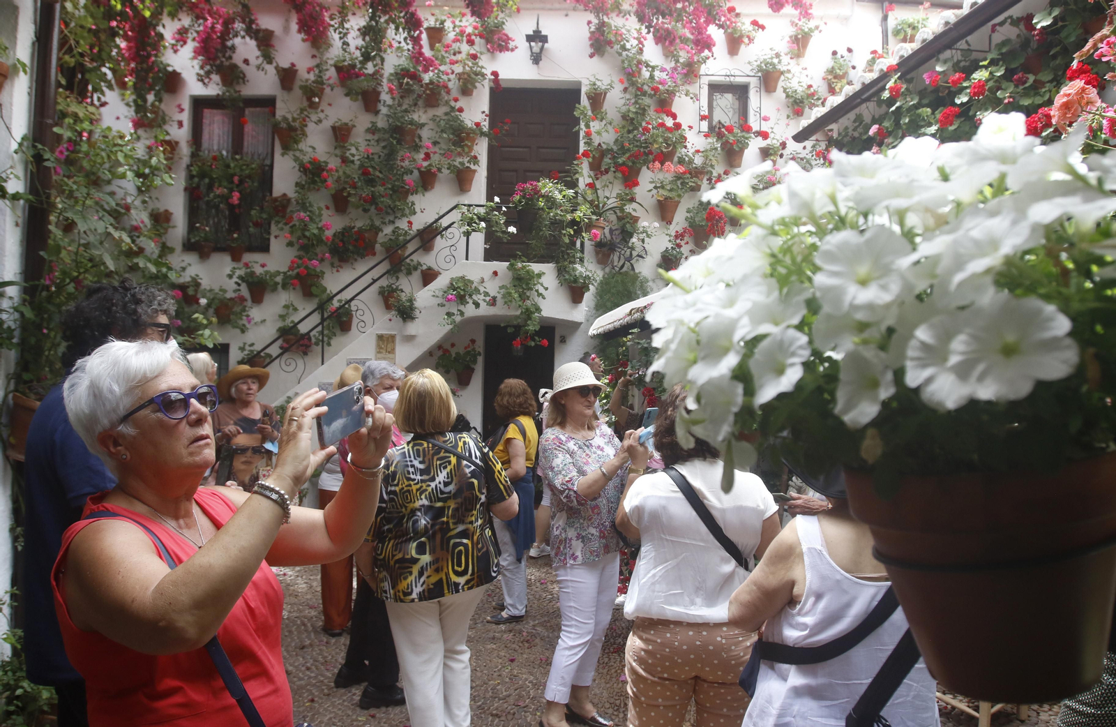 Un sábado de bulla en los Patios de Córdoba, en fotografías