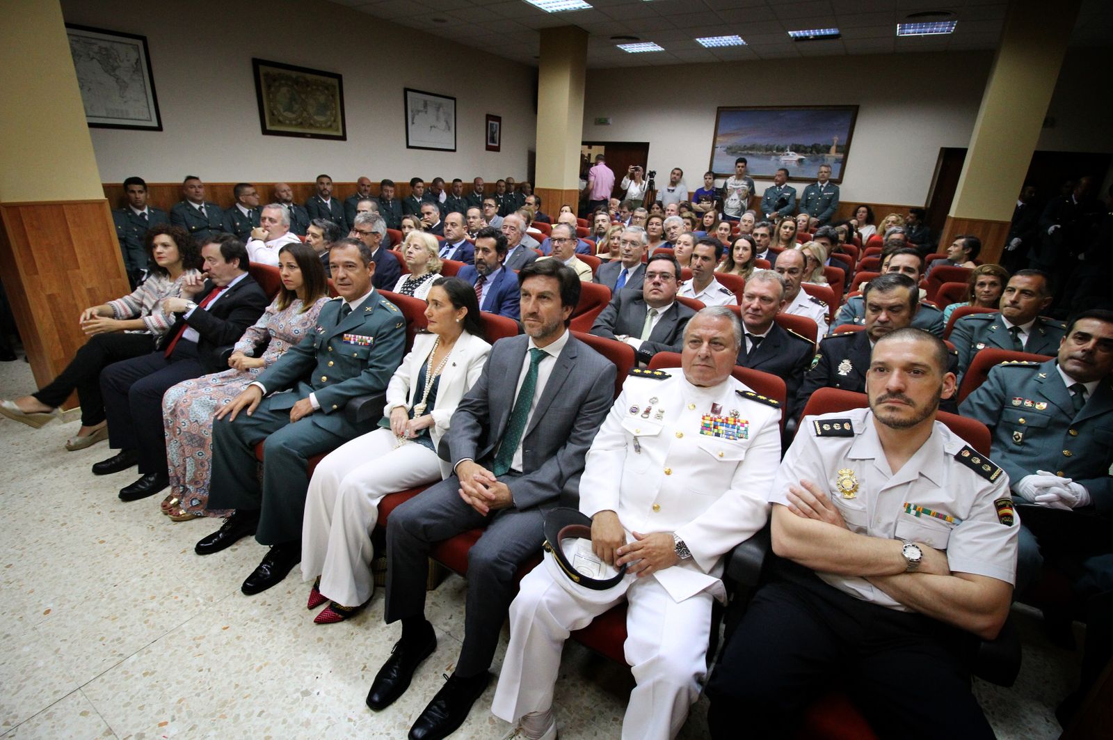 Imágenes del acto de celebración del 173 aniversario de la fundación de la Guardia Civil.