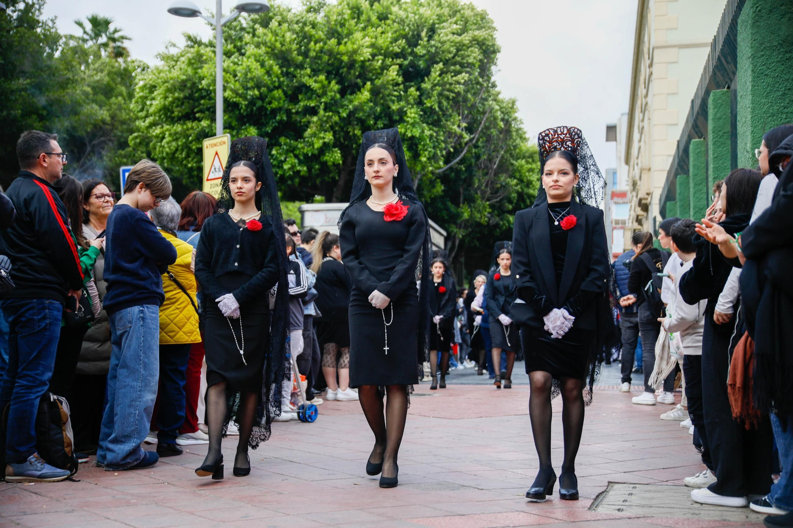 Coronación en la Semana Santa de Almería 2025