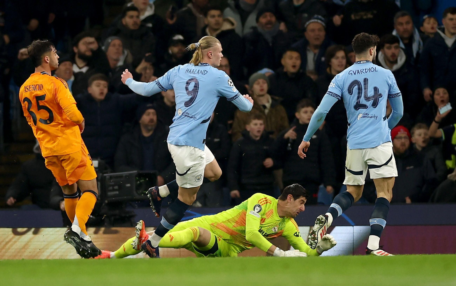 Las fotos del Manchester City - Real Madrid