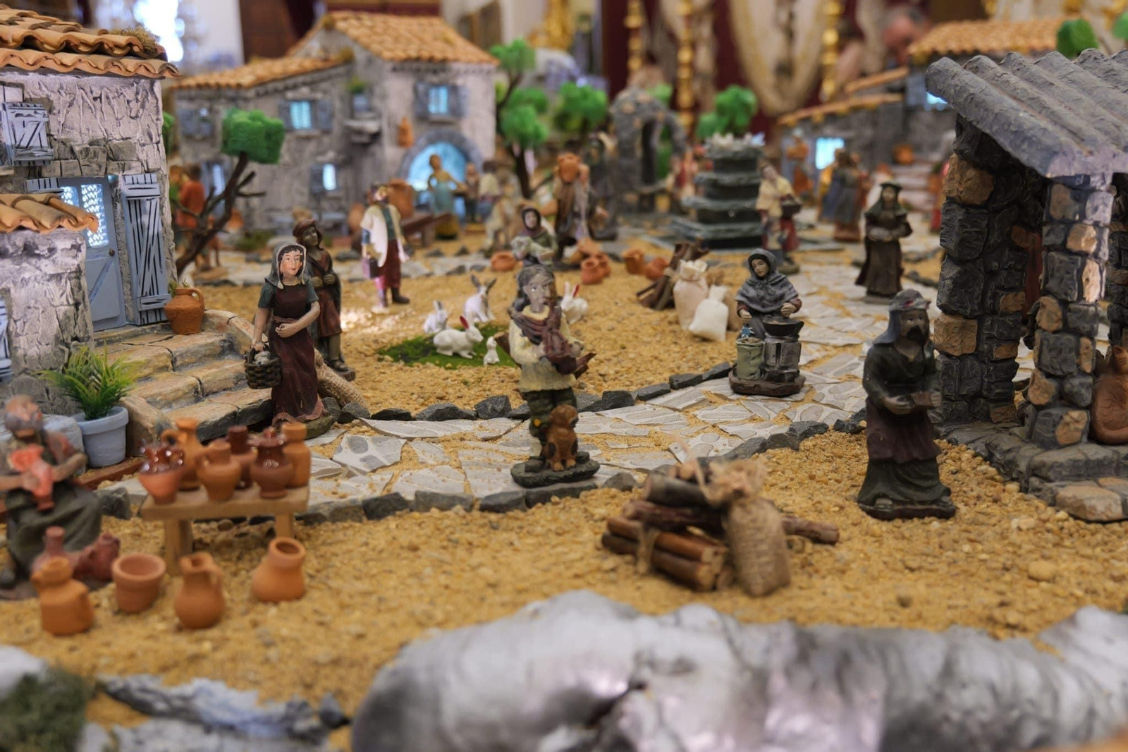 Así es el Belén de figuritas más grande de la provincia de Huelva Así es el Belén de figuritas más grande de la provincia de Huelva