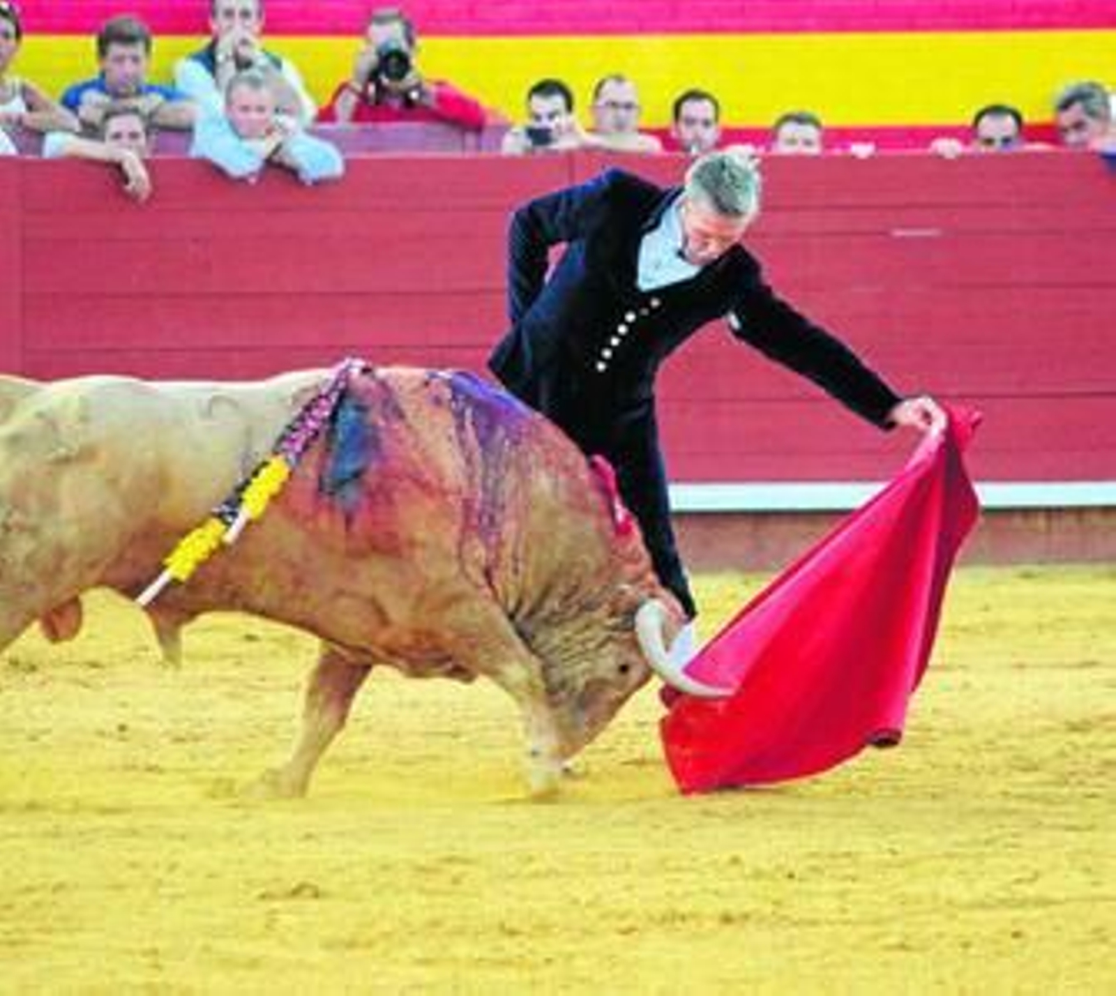 Espartaco, triunfador de la pasada temporada para la peña José Doblado..