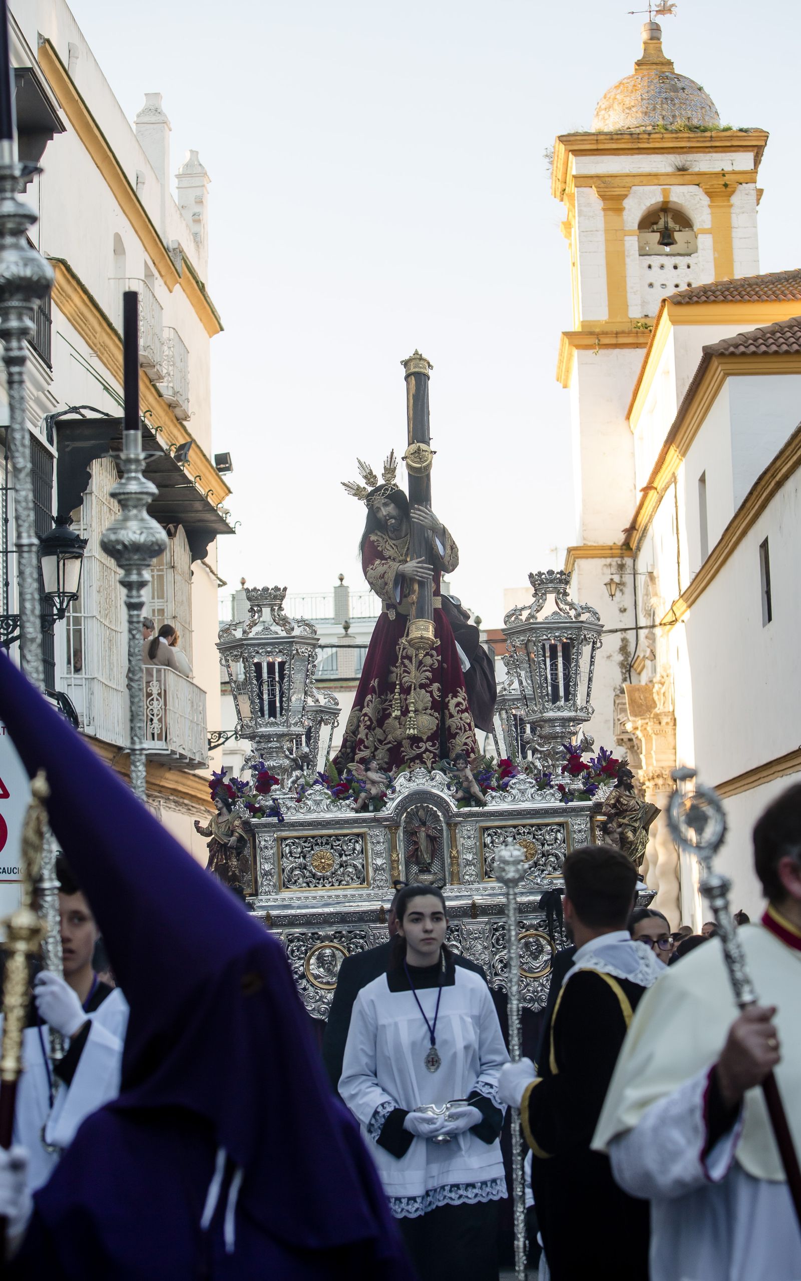 Las imágenes de la cofradía del Nazareno en la Semana Santa de  Chiclana 2022