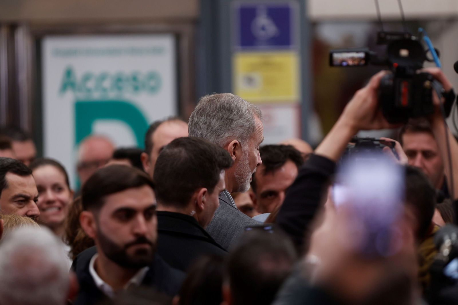 La visita de los Reyes a los heridos del accidente de Adamuz en el Hospital Reina Sofía