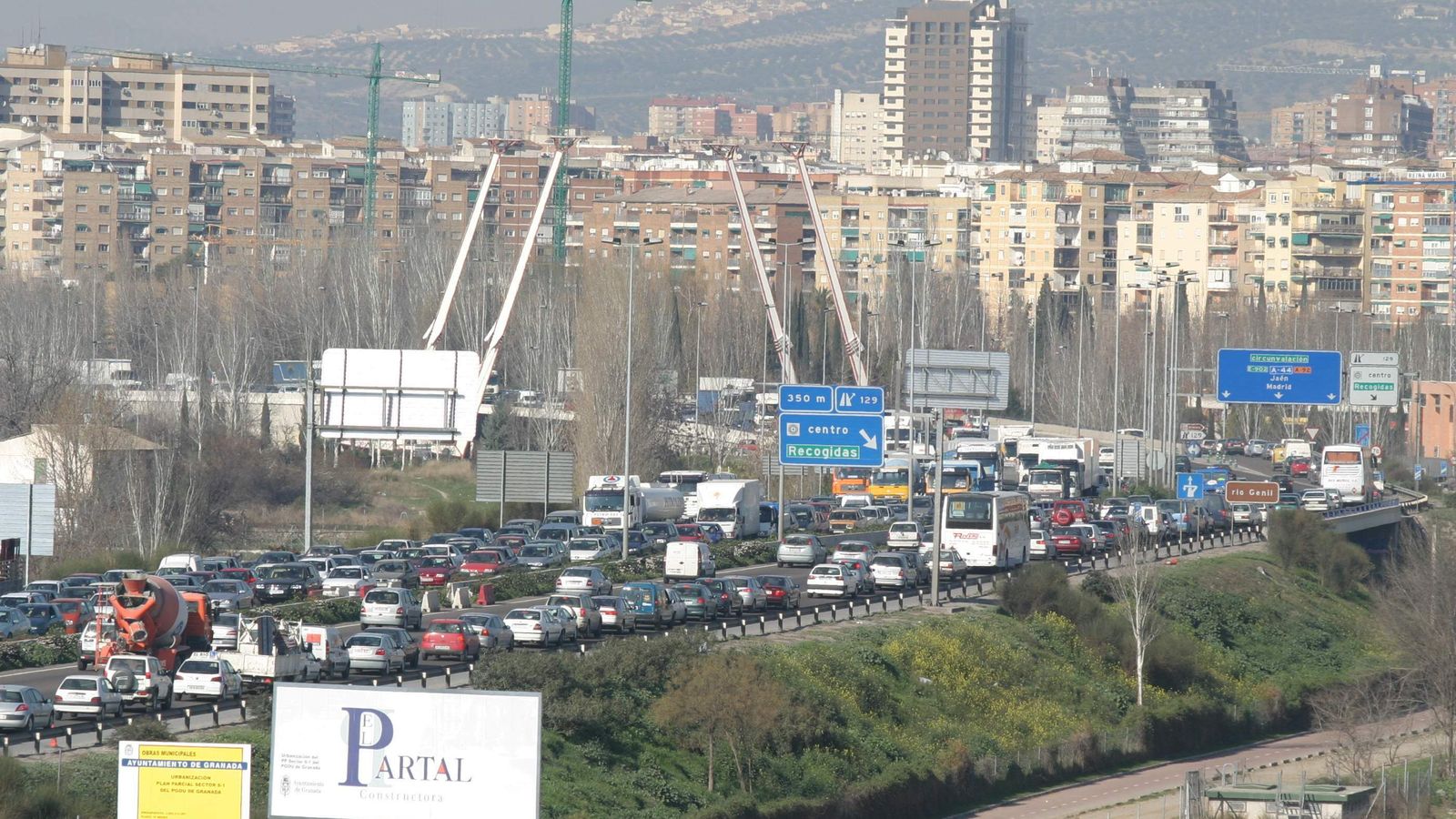 El tráfico, el principal problema de la capital