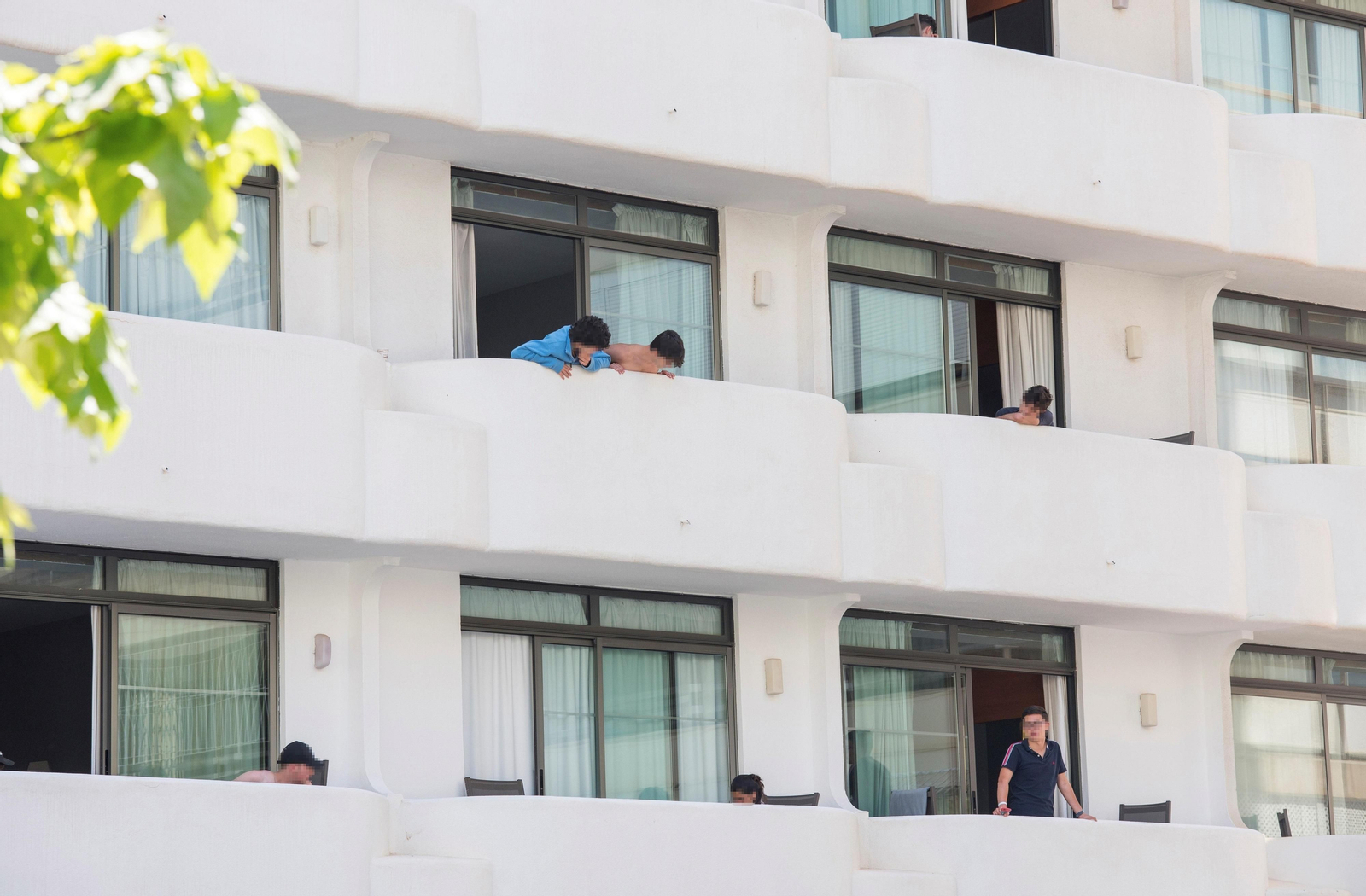 Estudiantes confinados en Mallorca