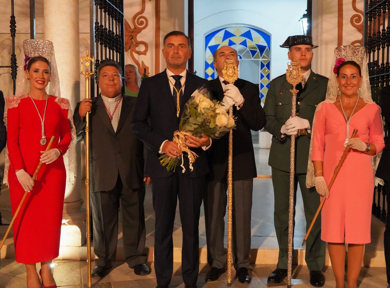 Imágenes de la procesión de la Virgen de Montemayor en Moguer