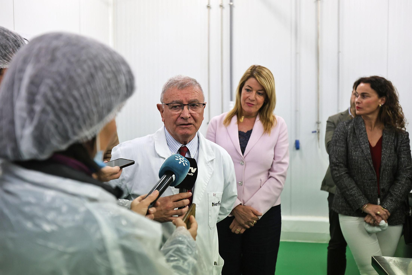 Imágenes de la visita a el Centro Innovador de Productos Agroalimentarios de la Cámara de Comercio de Huelva (Cidpa)