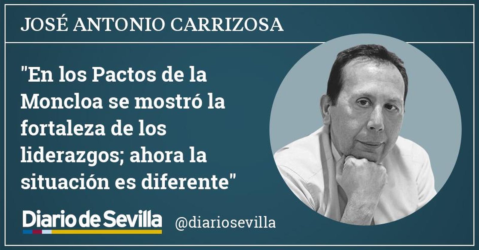 Otros tiempos, otros líderes