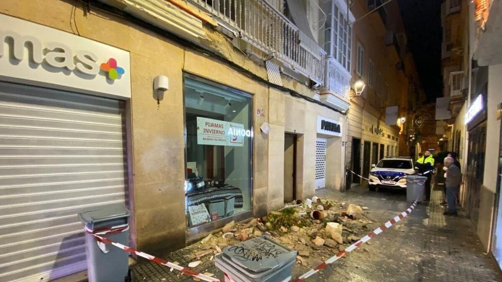 Imágenes del paso del temporal por la provincia de Cádiz