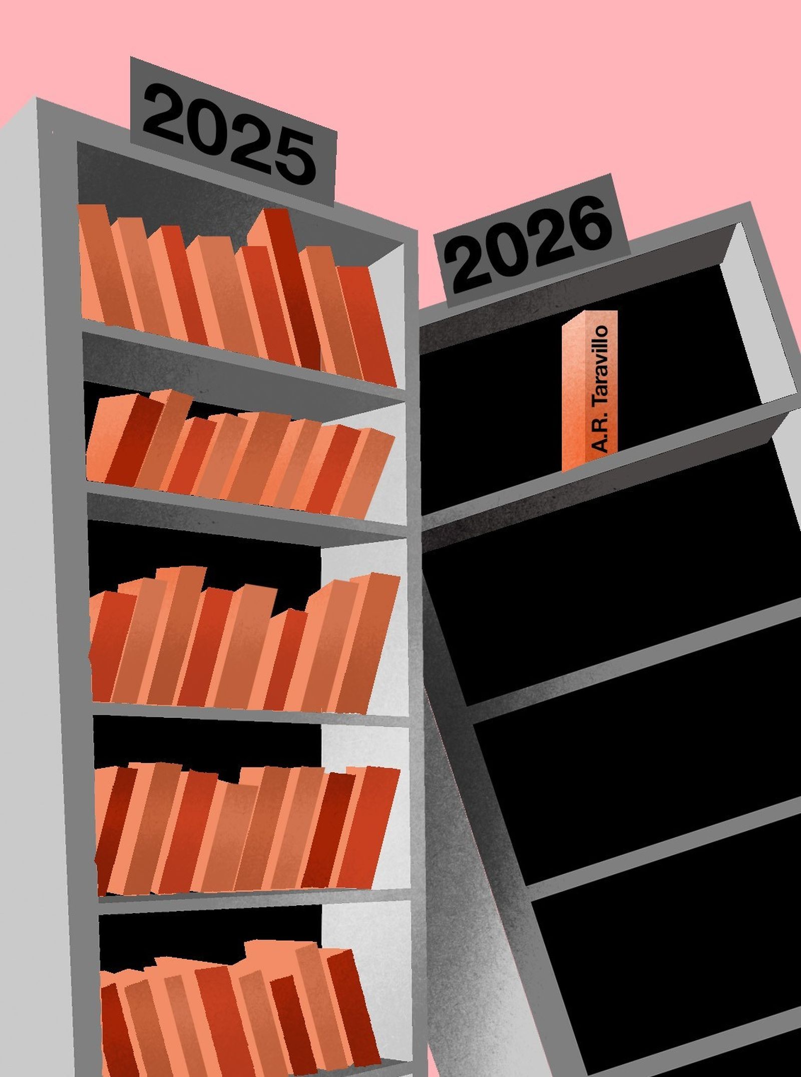 La península de las estanterías vacías