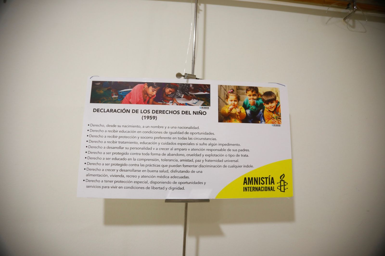 La exposición 'Derechos Humanos, presente y futuro' de Amnistía Internacional, en imágenes