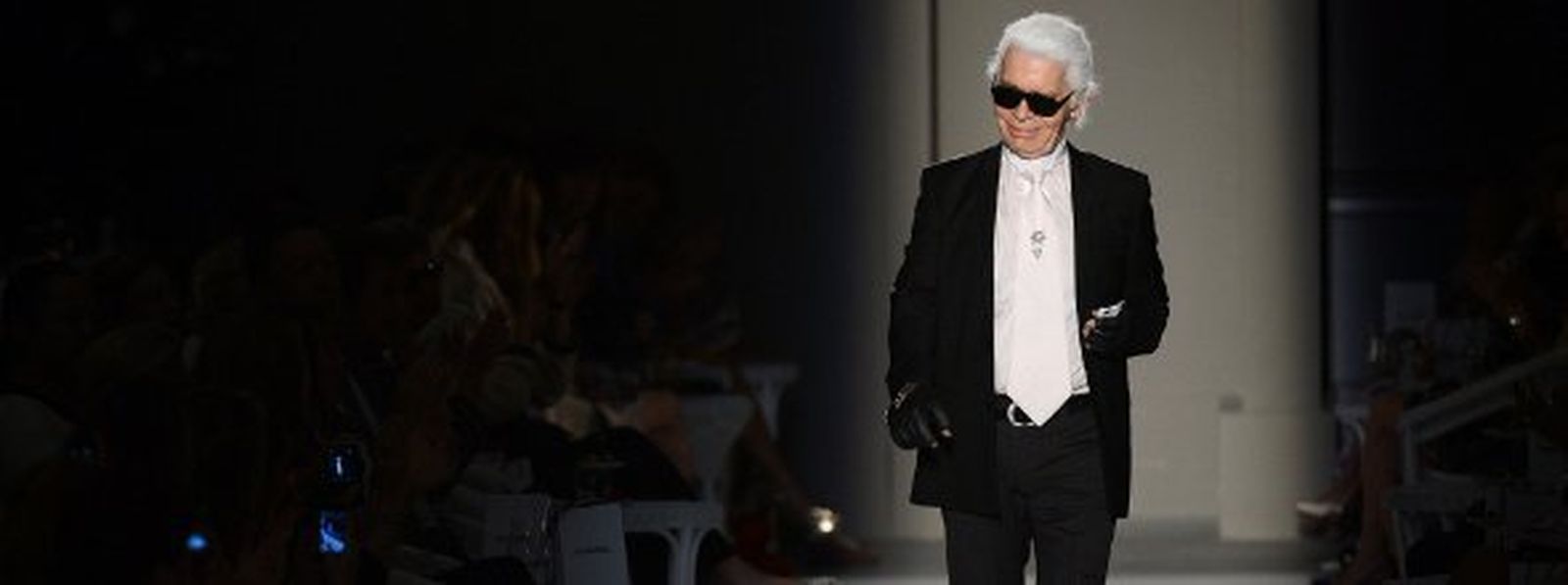 El director creativo de Chanel, Karl Lagerfeld.