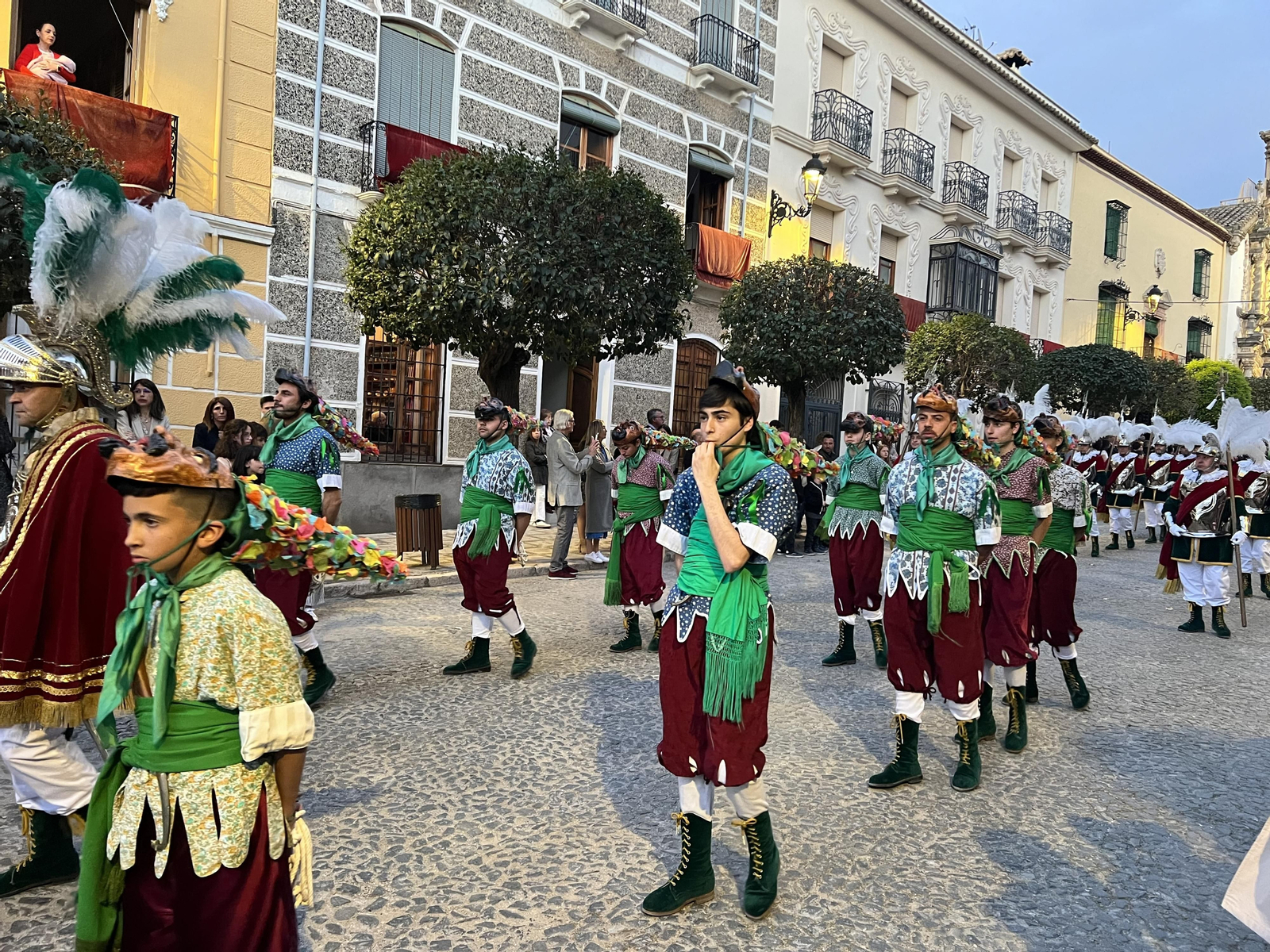 Jueves Santo en Priego de Córdoba:  La procesión de Jesús en la Columna, en imágenes