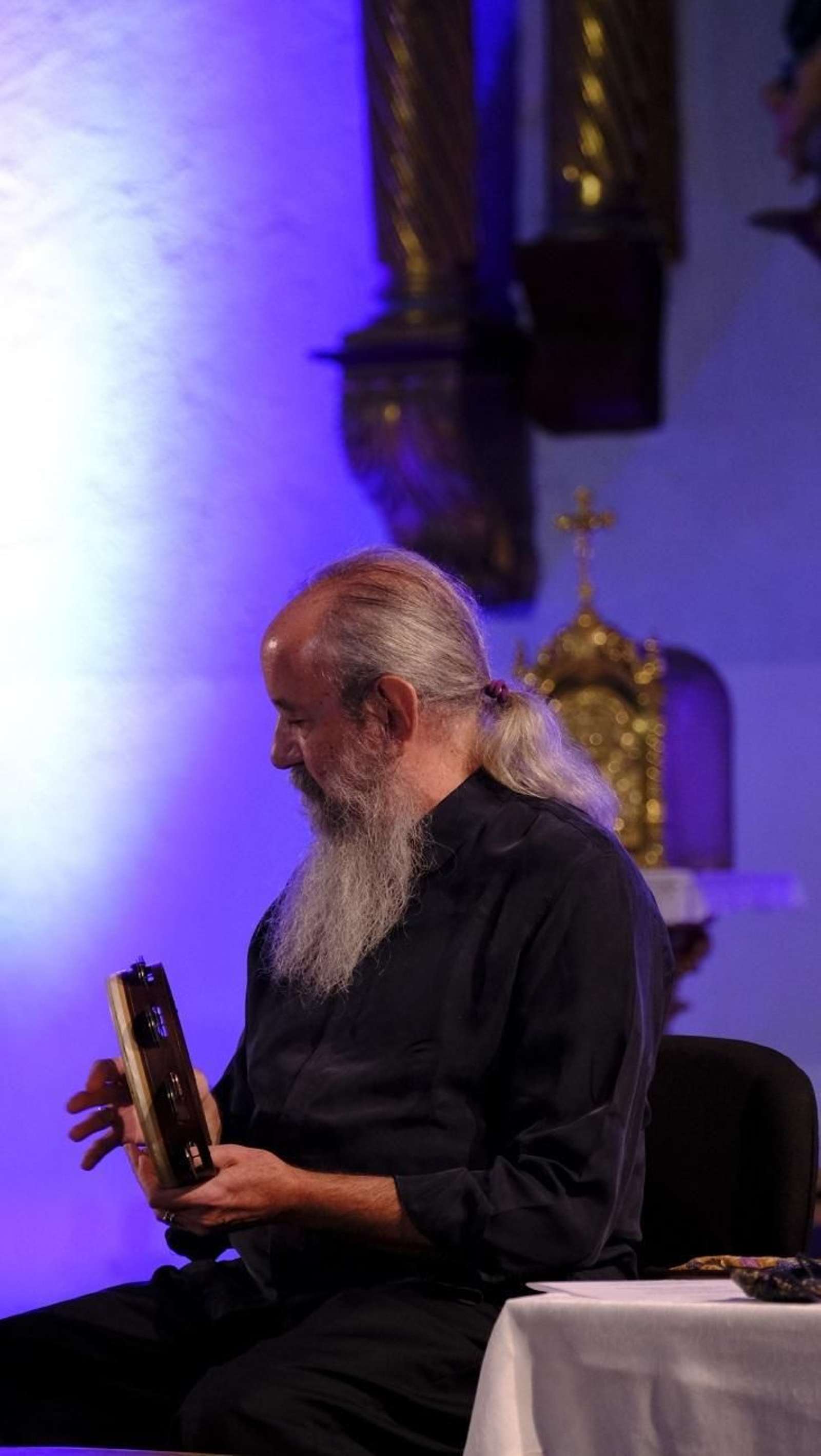 Fotogalería concierto de Jordi Savall. Festival de Música Renacentista y Barroca de Vélez Blanco.