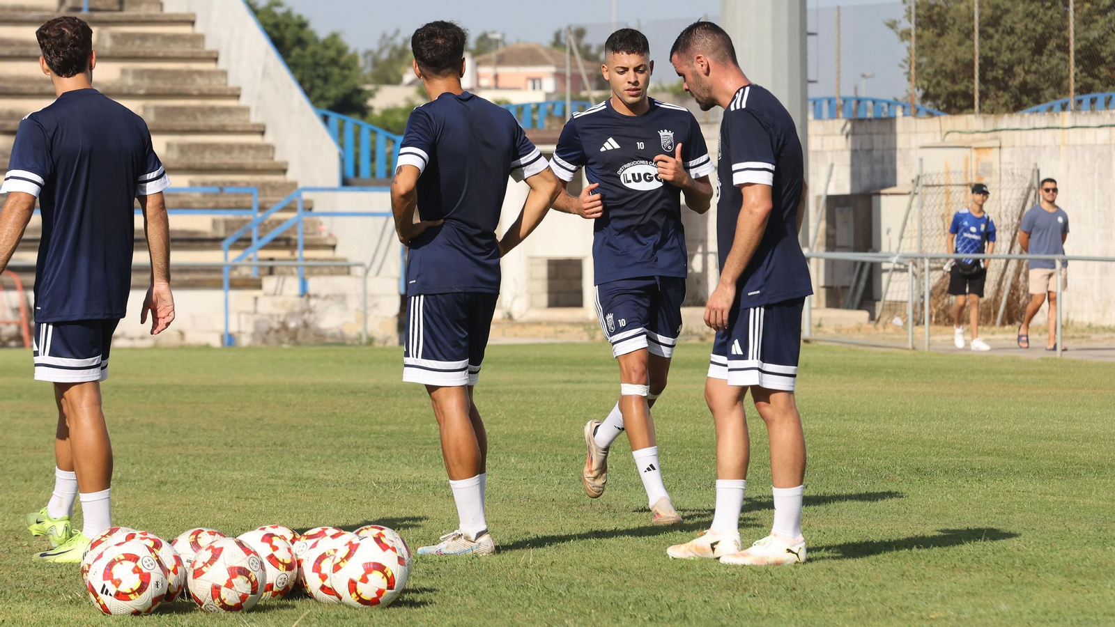 Primer entrenamiento del Xerez CD en el Pedro Garrido de Jerez