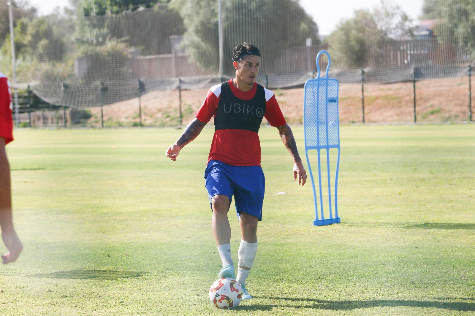Las fotos del entrenamiento de pretemporada del Algeciras en La Menacha