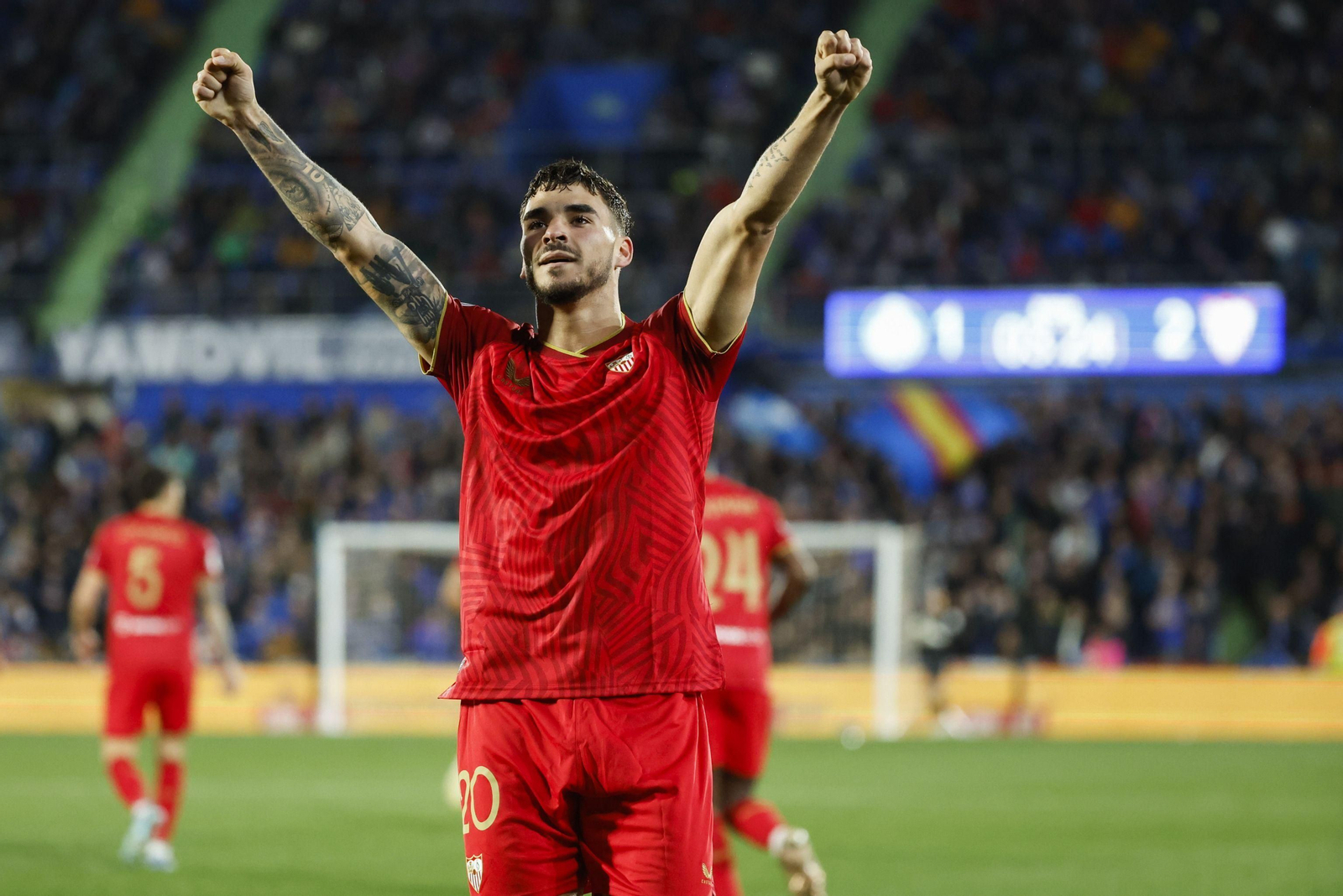 Las fotos del Getafe - Sevilla