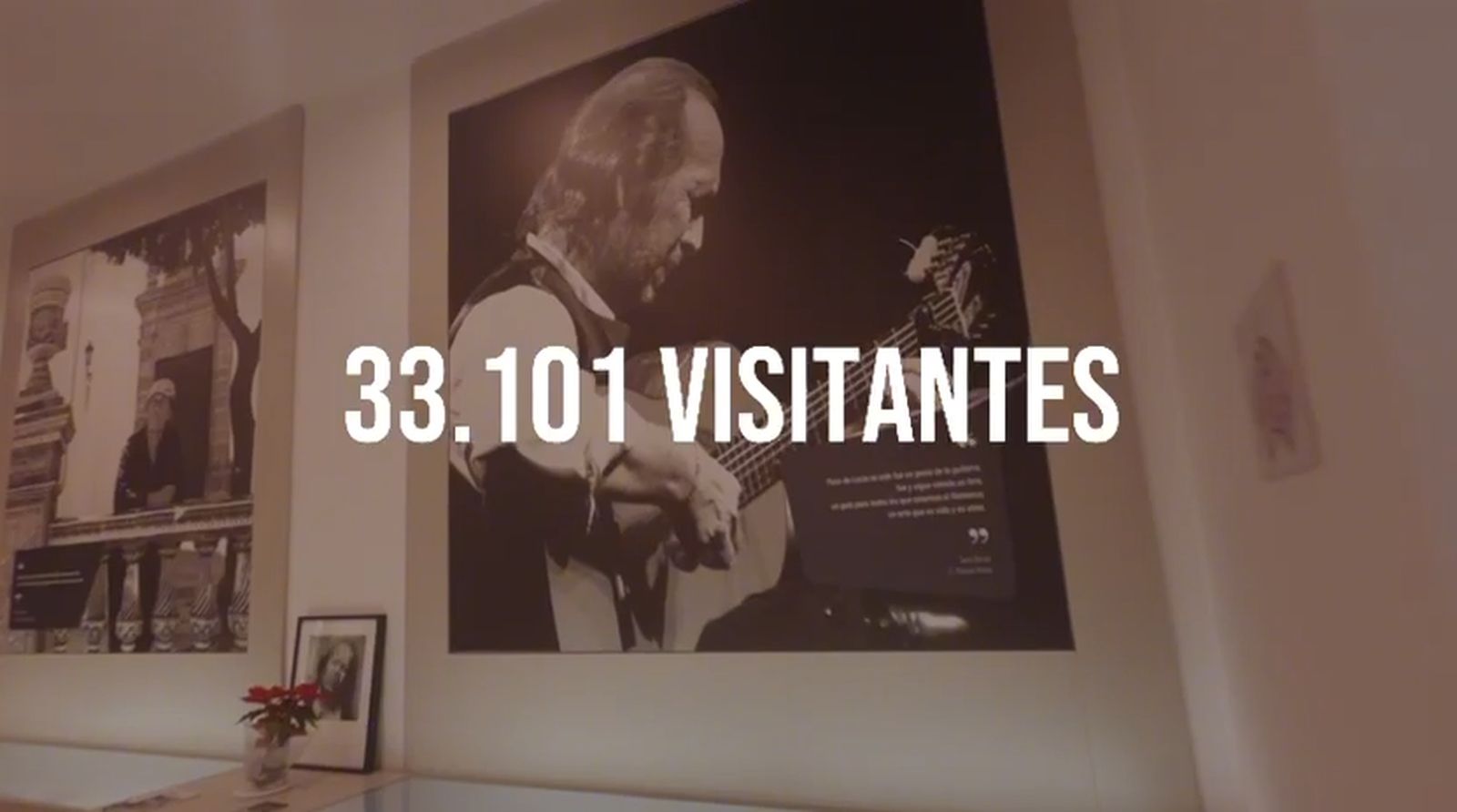 Más de 33.000 personas visitaron el centro de Paco de Lucía en Algeciras en su primer año