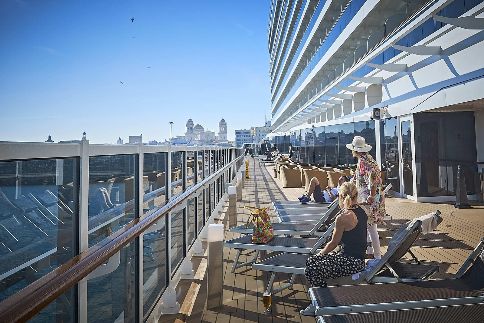 Primera escala en Cádiz del crucero MSC Seaside