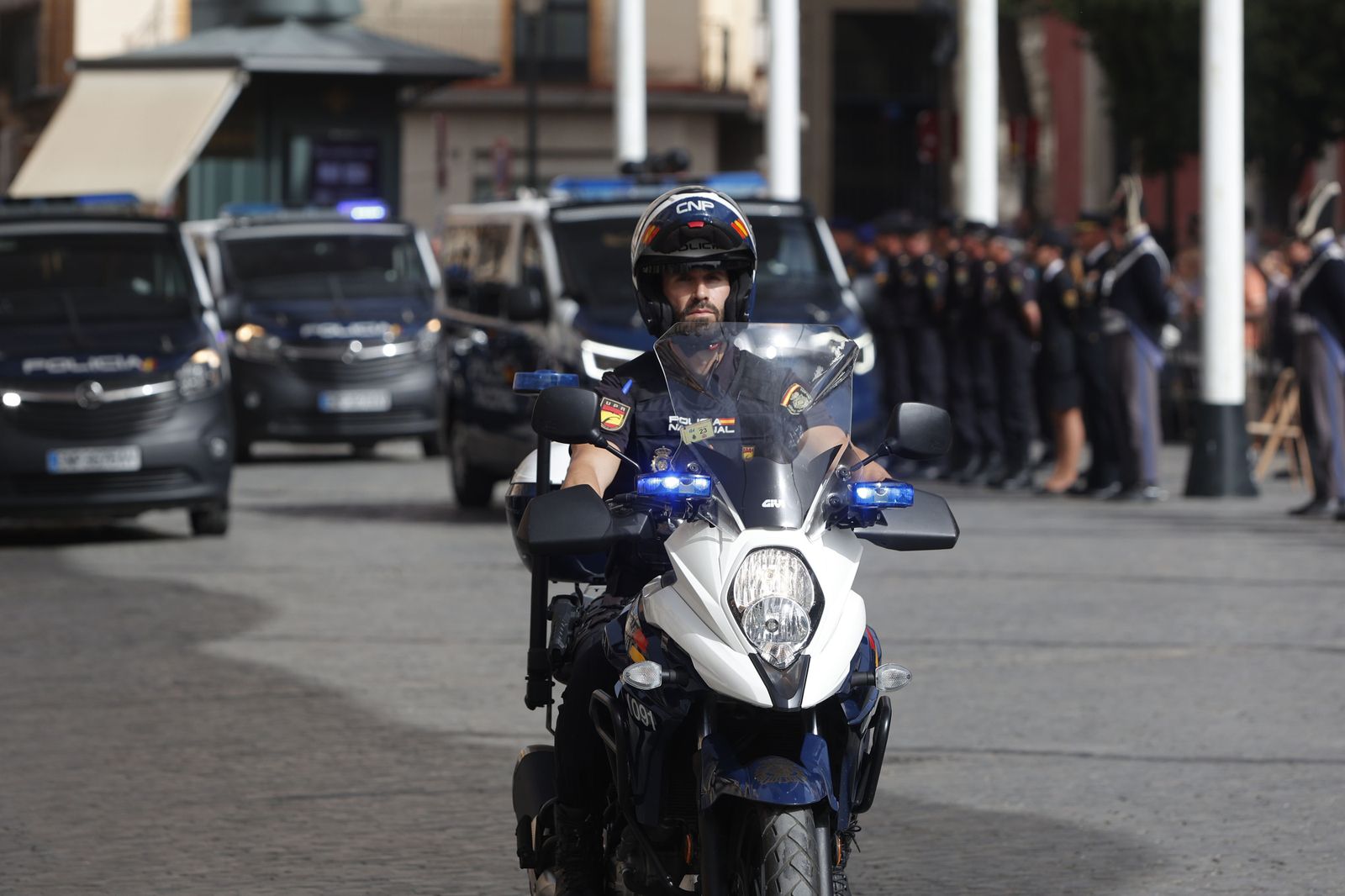 Imágenes del acto conmemorativo del Día de la Policía Nacional