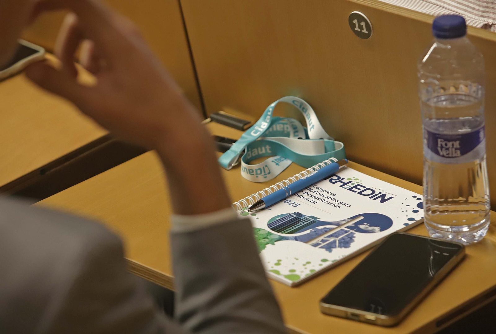 Fotos de la segunda jornada del congreso Rh2edin de energías limpias en la ETSI de Algeciras