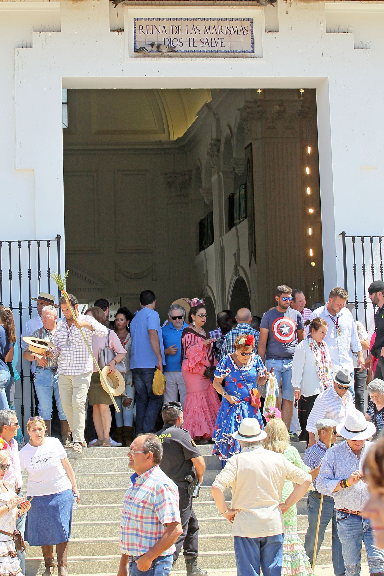 Imágenes del domingo de descanso en El Rocio