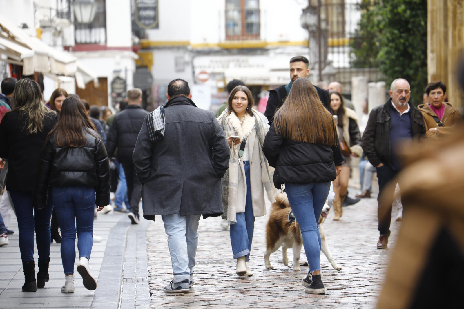 Los turistas abarrotan Córdoba por el Día de la Constitución, en imágenes