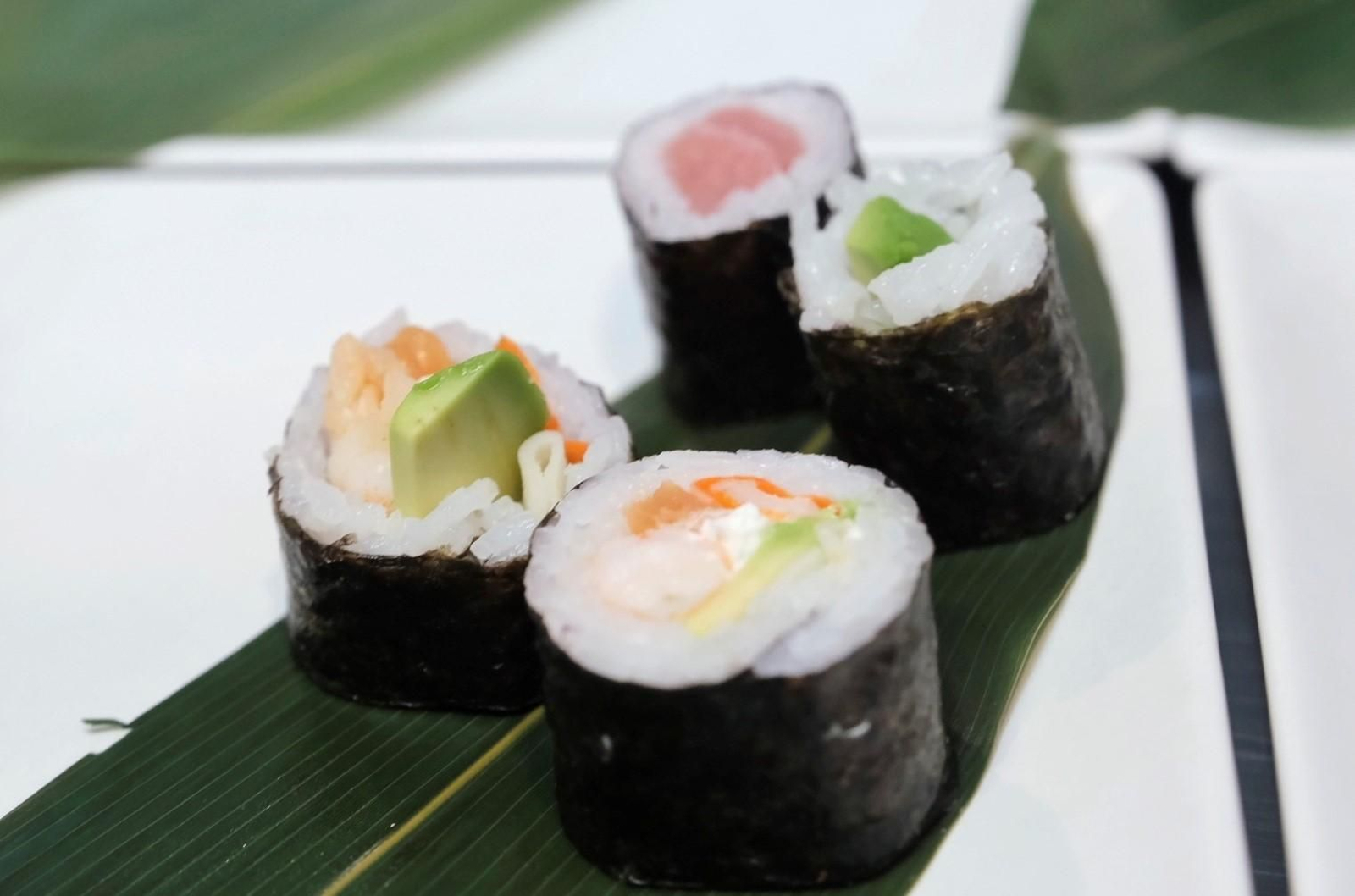 Imagen de un plato de Sushi