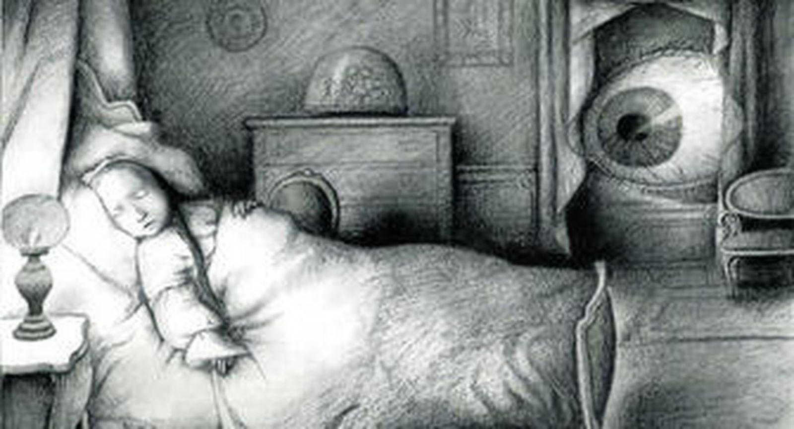 Uno de los dibujos de la artista y Premio Nacional de Ilustración Ana Juan para 'Wakefield', uno de los cuentos más simbólicos de N. Hawthorne.