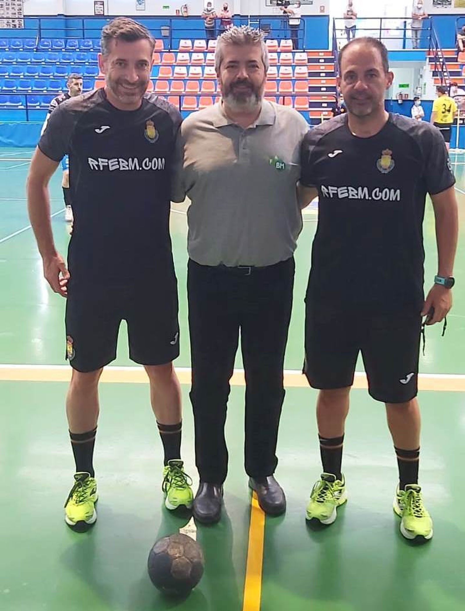 Sergio Gallardo, Juan Antonio Bernal y José Torrente.