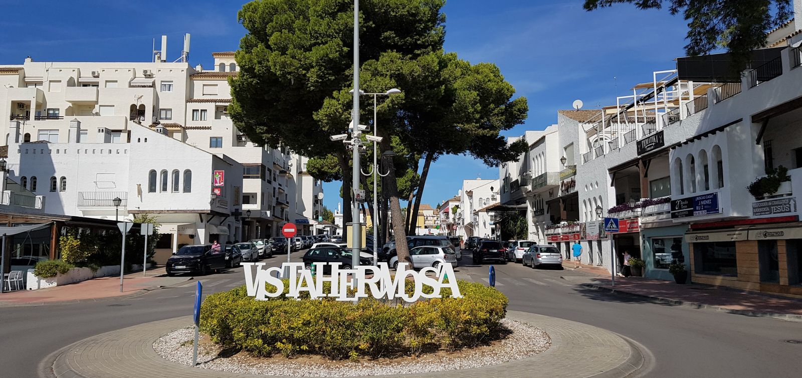 Una imagen del Centro Comercial de Vistahermosa.