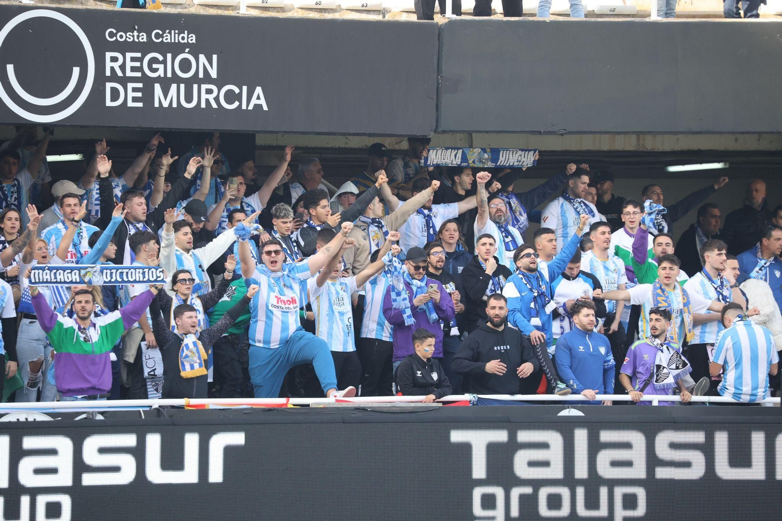 Las fotos del FC Cartagena-Málaga CF