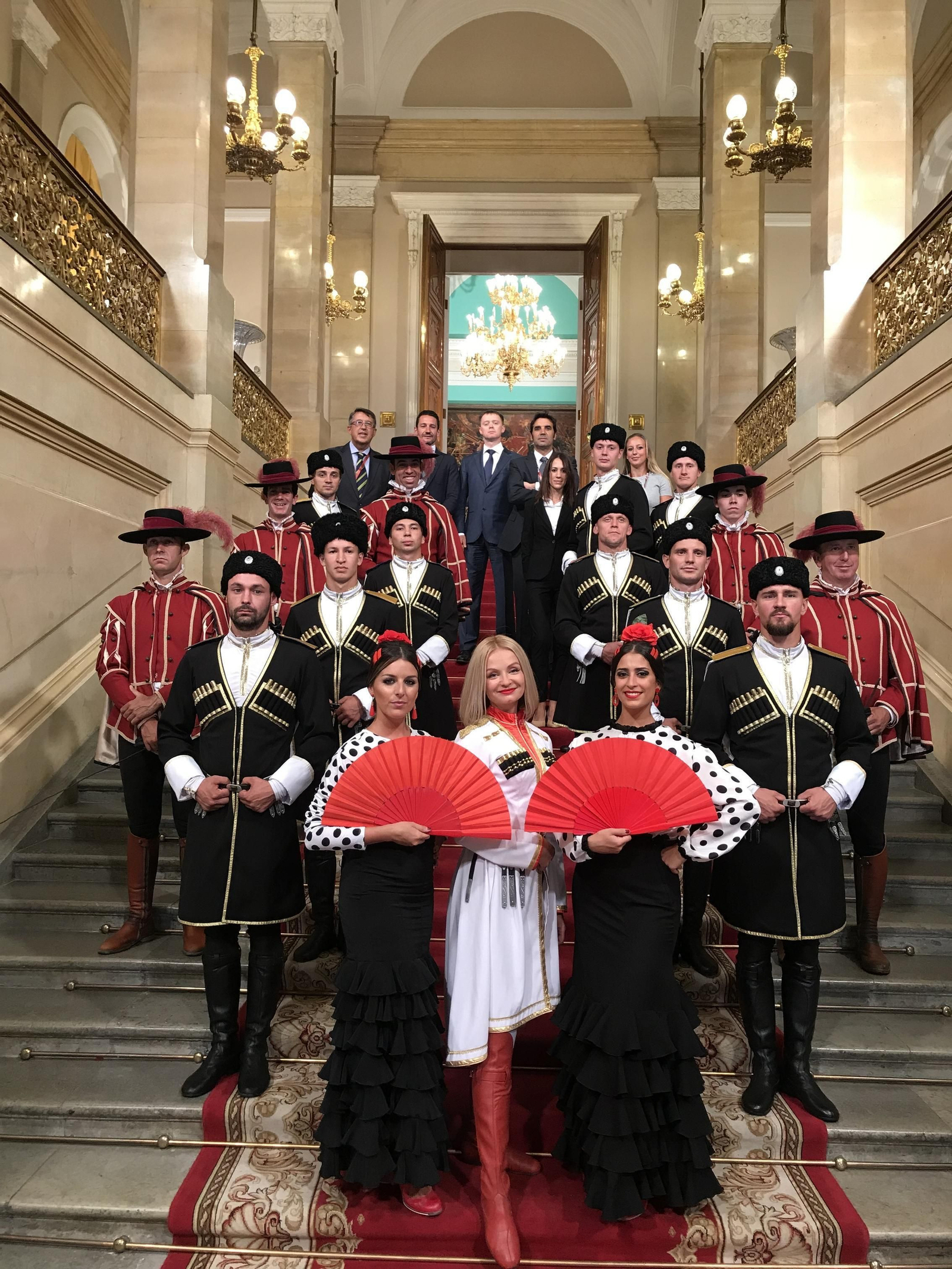 El caballo cordobés en Moscú