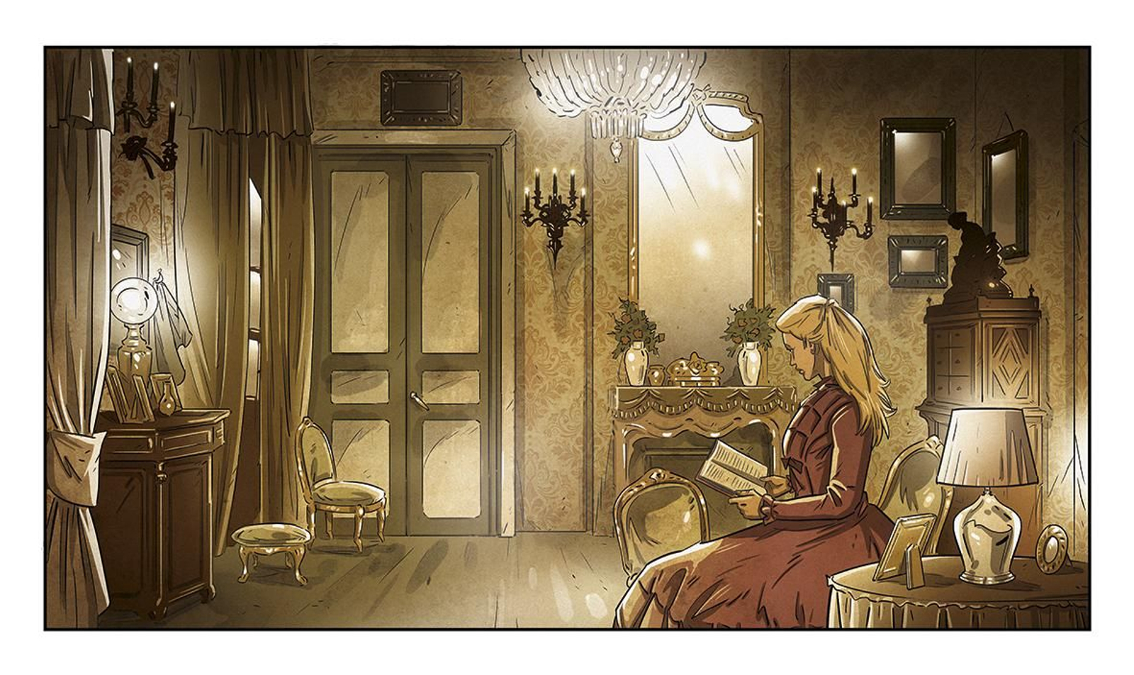 Una de las viñetas de ‘Galdós y la Miseria’.