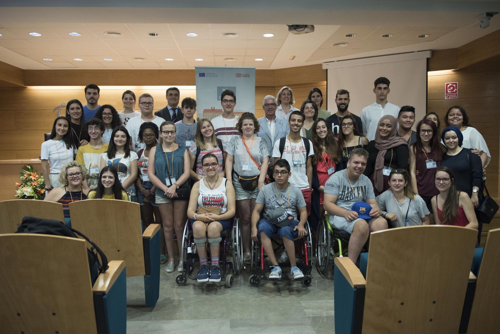 Bienvenida, ayer, a los participantes del INnet Campus, una iniciativa internacional que se organiza en Granada por segundo año.