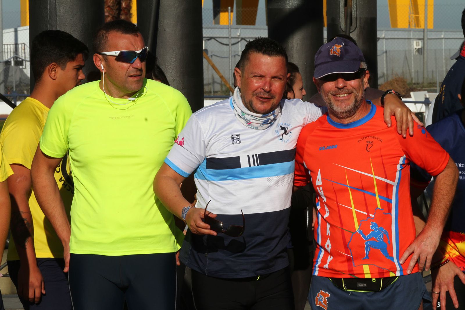 Cientos de personas rinden homenaje a Laura Luelmo en una carrera en Huelva.