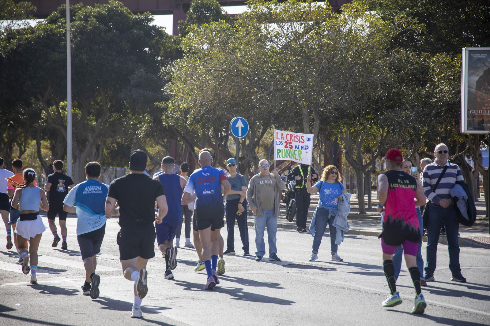 El Medio Maratón de Almería 2025, en imágenes