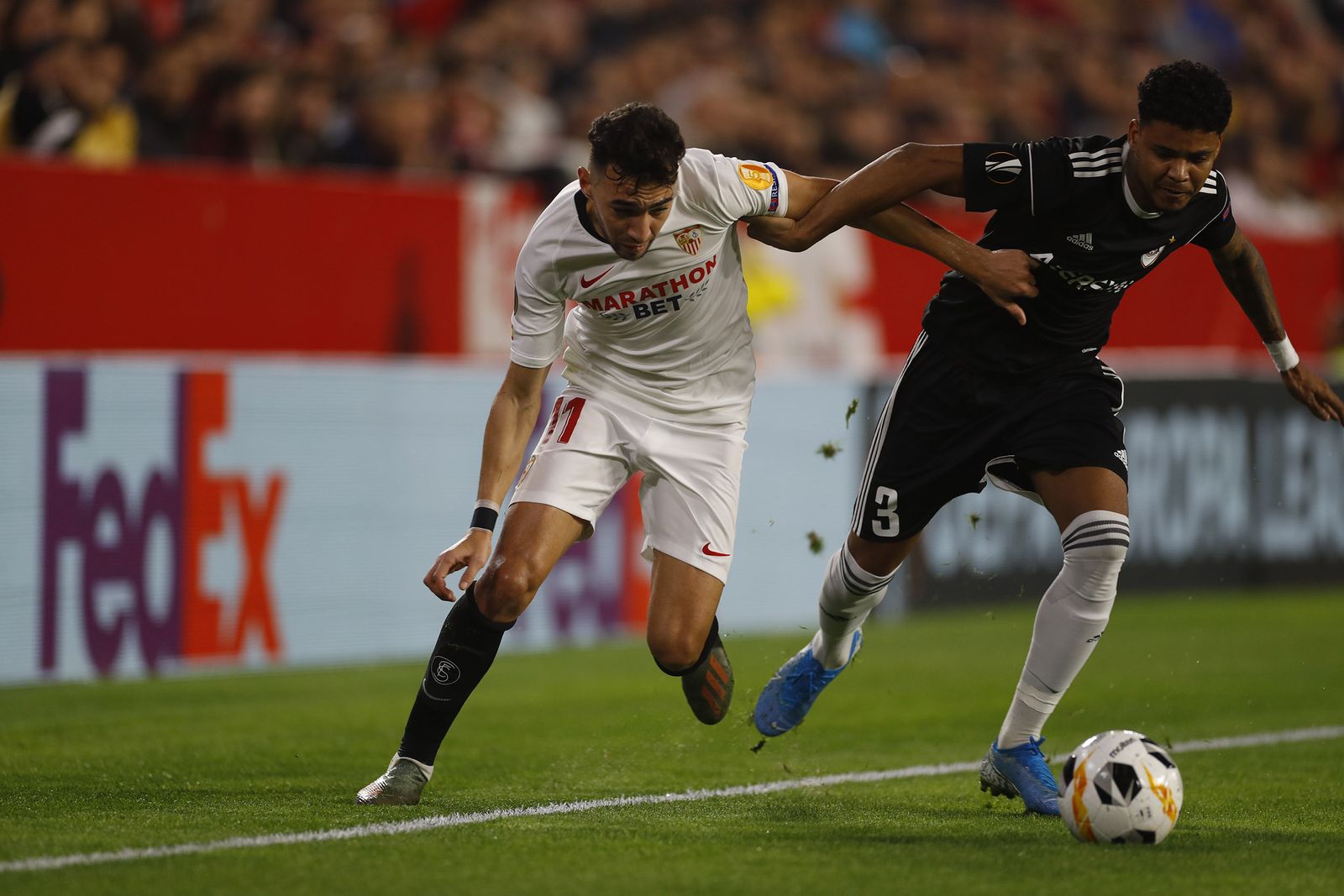 La imágenes del Sevilla fc-Qarabag Fk