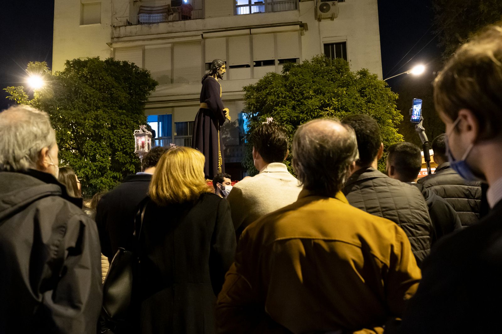 El vía crucis del Cautivo de Santa Genoveva, en imágenes