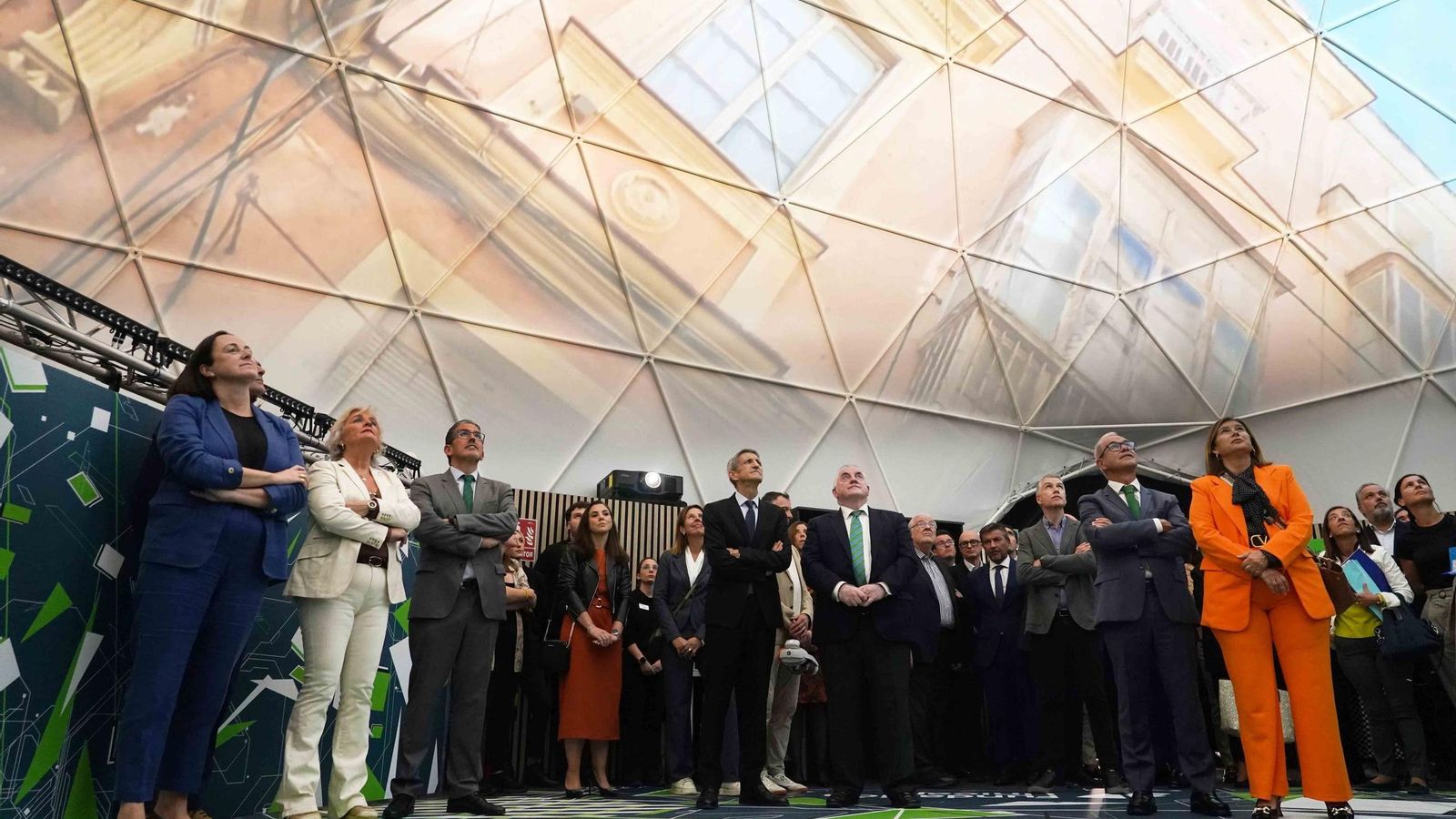 El Espacio Fundación Unicaja con el que la institución celebra su décimo aniversario, en imágenes