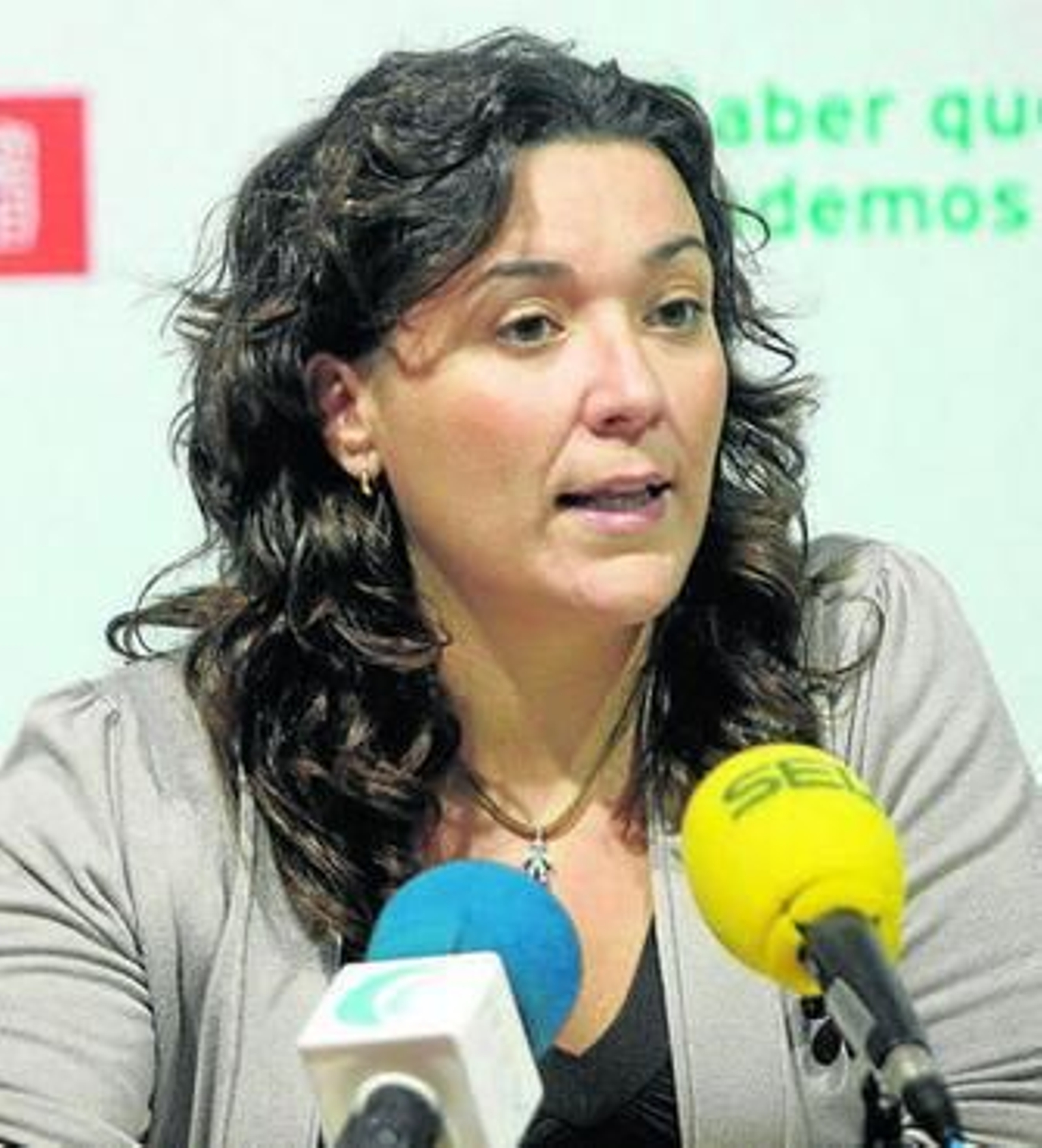 Gemma Araujo, responsable local del PSOE.