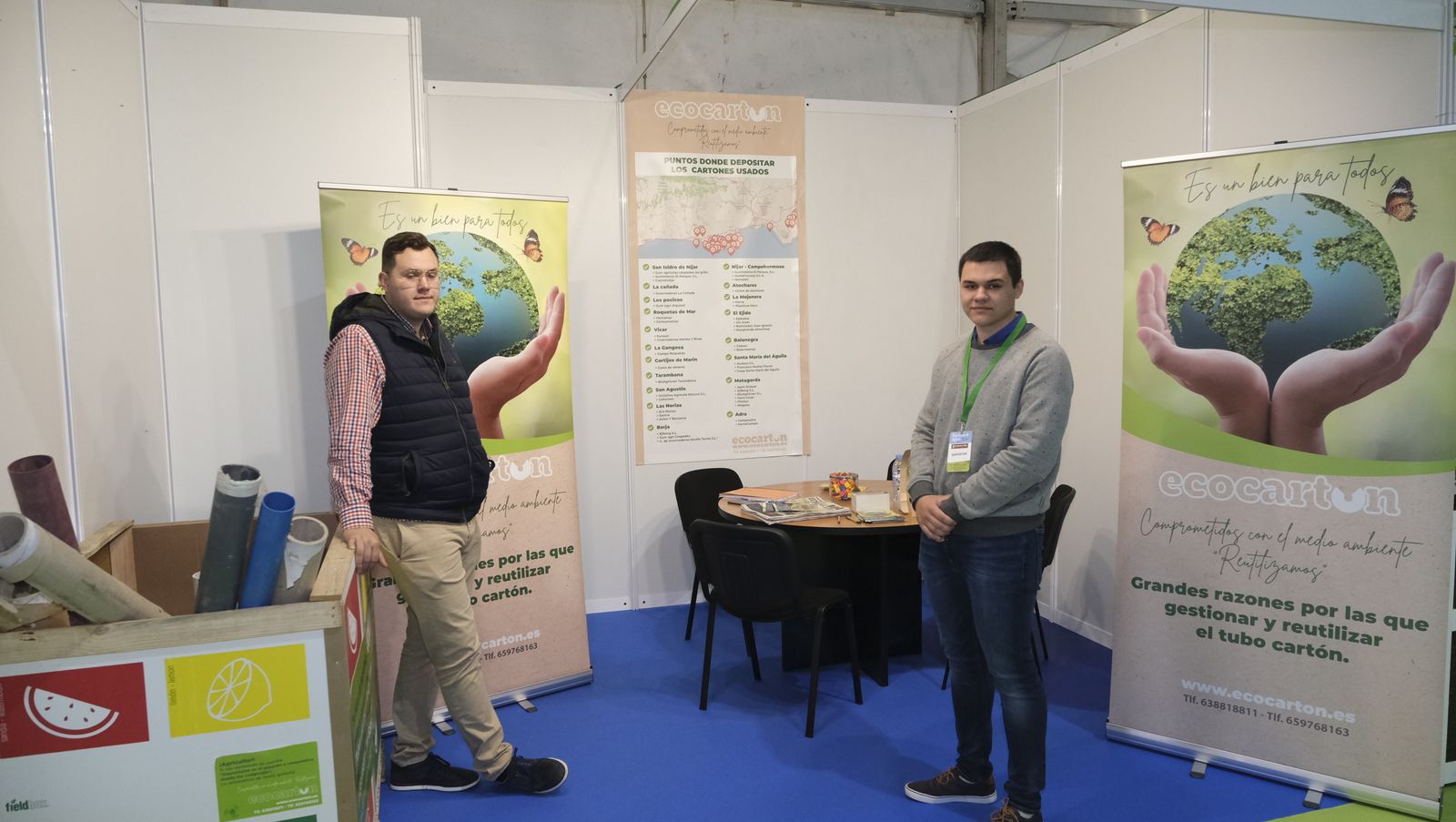 Imágenes del primer día de Expolevante Níjar.