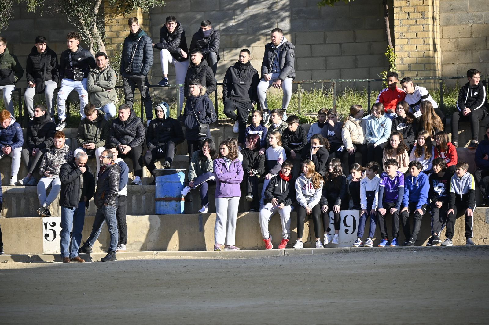 Imágenes del simulacro de incendio en el Funcadia