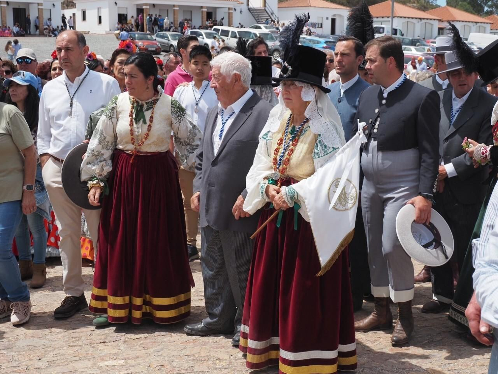 Romería de la Virgen de la Peña 2023 en la Puebla de Guzmán, en imágenes