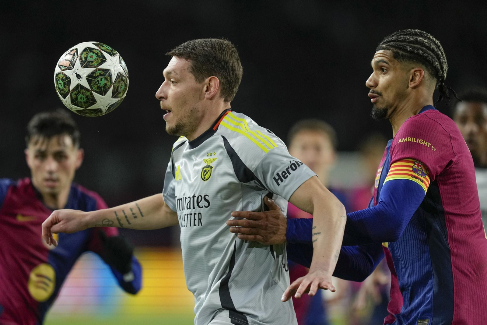 Las fotos del Barcelona - Benfica