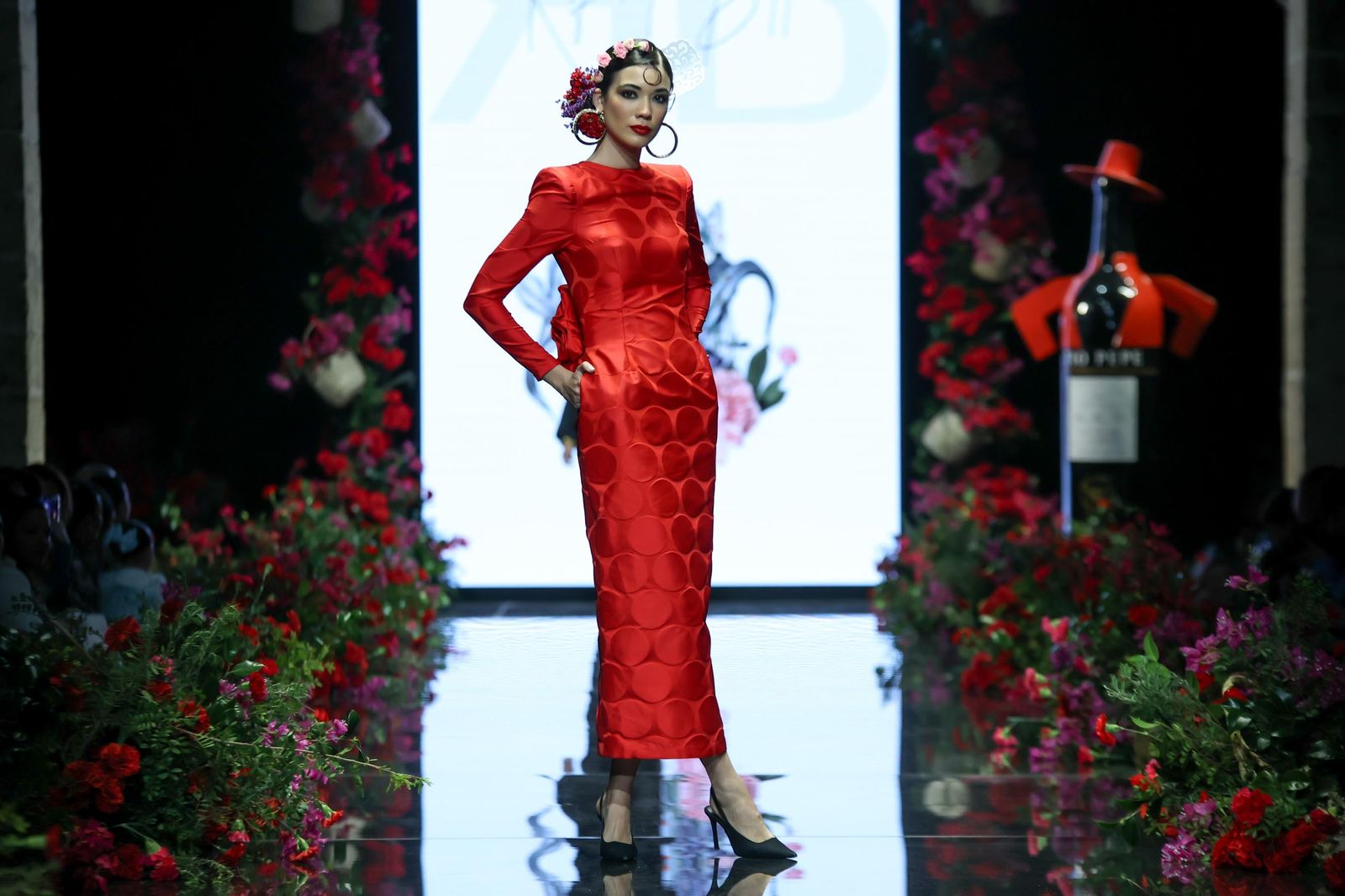 Desfile de Raquel Bollo en la Pasarela Flamenca Tío Pepe Jerez 2024